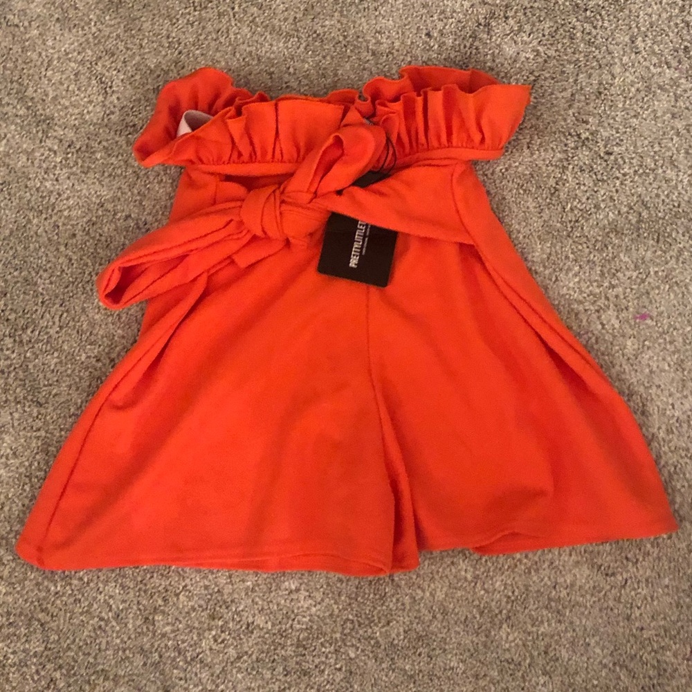 Pretty Little Thing Paper Bag Shorts